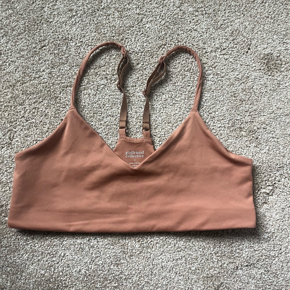 Girlfriend v neck bralette